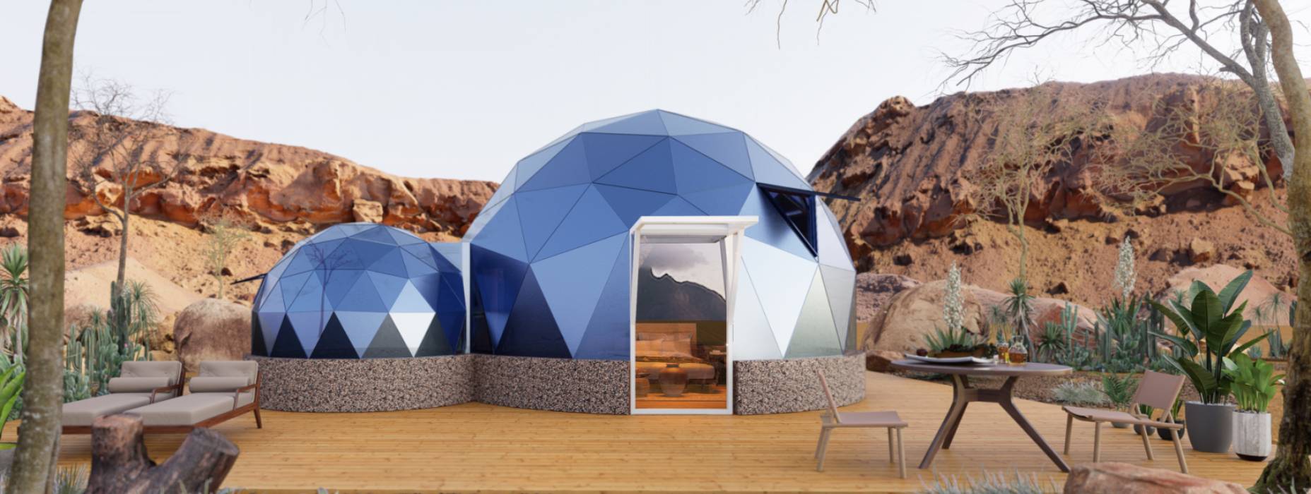 滦县球形智能光伏玻璃星空房